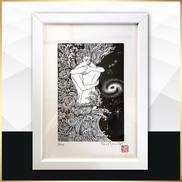 ภาพวาดอารียา เมตายา 072021 (size 22×31 ซม.)