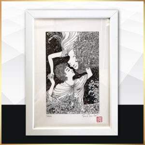 ภาพวาดอารียา เมตายา 102021 (size 22x31 ซม.)