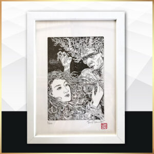 ภาพวาดอารียา เมตายา 122021 (size 22x31 ซม.)