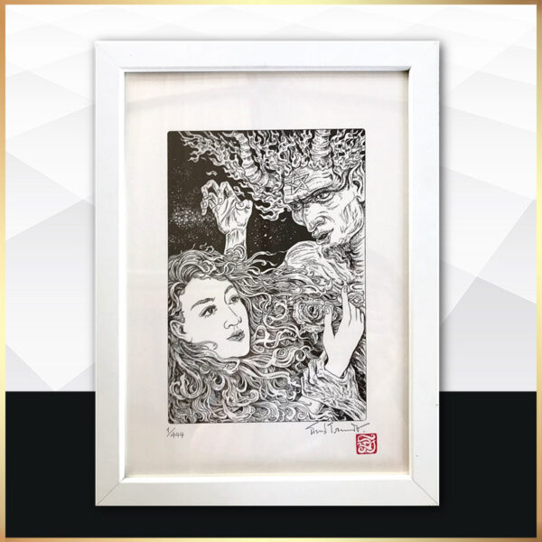 アリーヤー・メタヤー 絵画 122021 (サイズ： 22 x 31 cm)